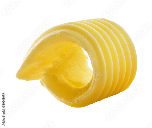 Fotografía butter curl closeup