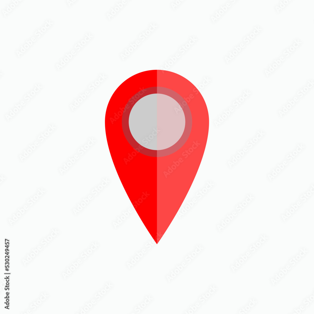 Pin Location Icon. Map Pointer Vector, Sign and Symbol for Design, Presentation, Website or Apps Elements. Pin Location Icon. Map Pointer Vector, Sign and Symbol for Design, Presentation, Website or Apps Elements.