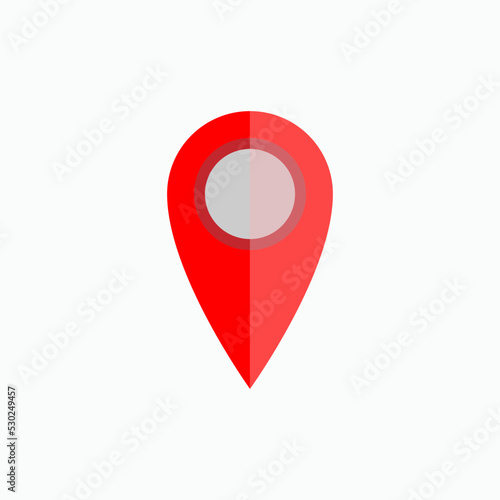 Free Download Pin Location Icon. Map Pointer Vector, Sign and Symbol for Design, Presentation, Website or Apps Elements.       - GFXLoad