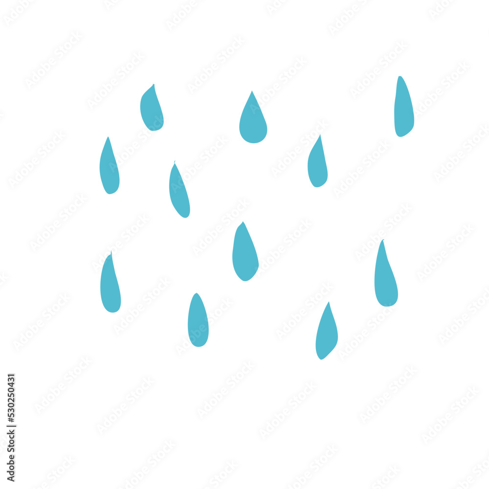 Group of raindrops Group of raindrops