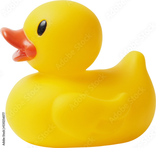 Print op canvas Yellow rubber duck