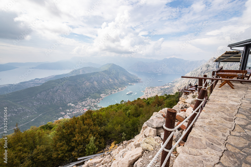 View of Kotor fjord, Montenegro