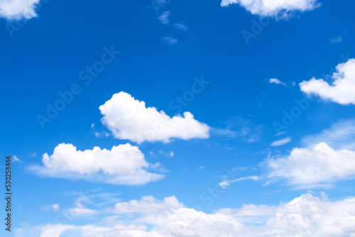 Fototapeta Naklejka Na Ścianę i Meble -  Clouds bluesky air images summer outdoor background with breeze