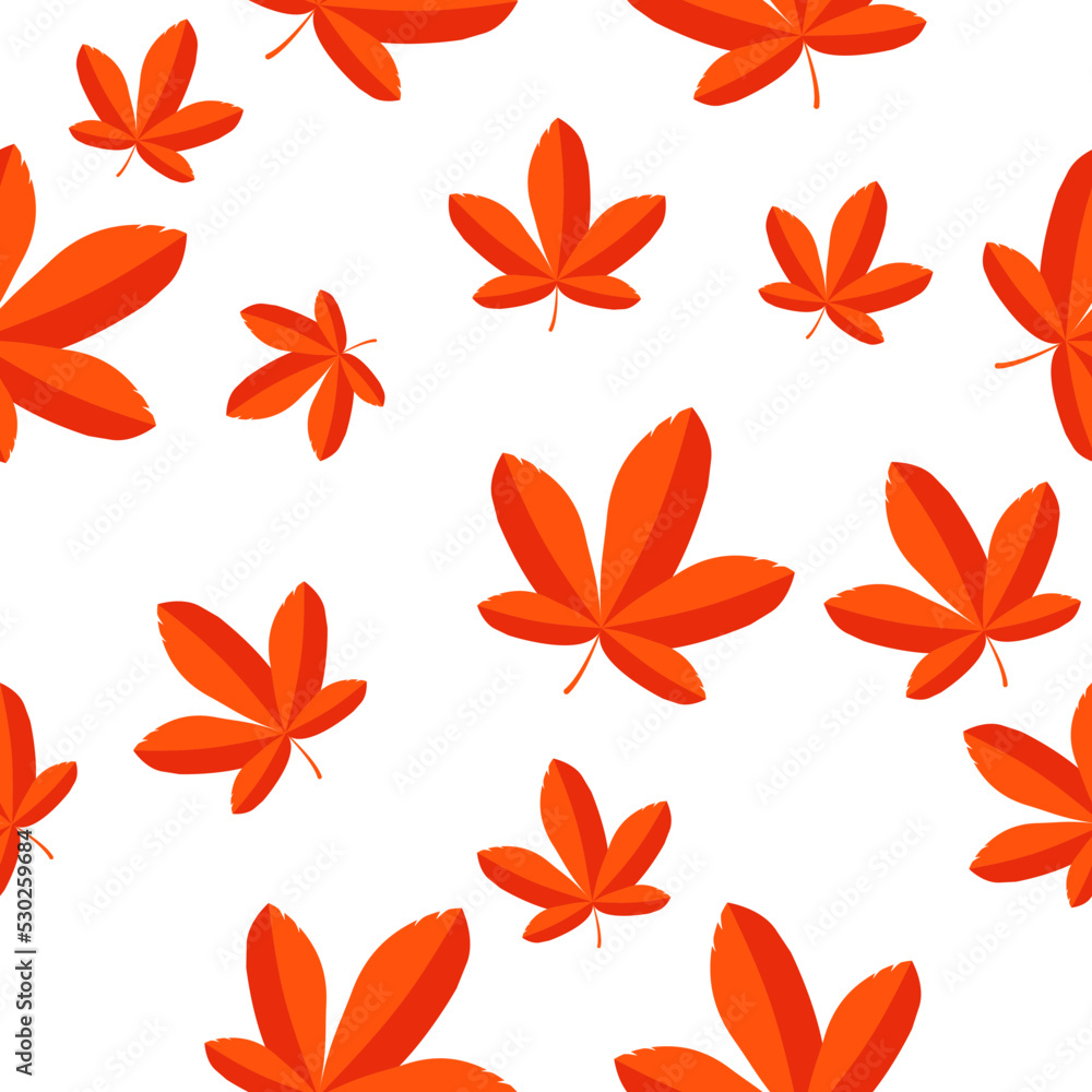 leaf seamless pattern vector design leaf seamless pattern vector design