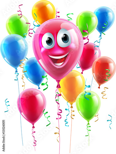 Balloon Cartoon Character