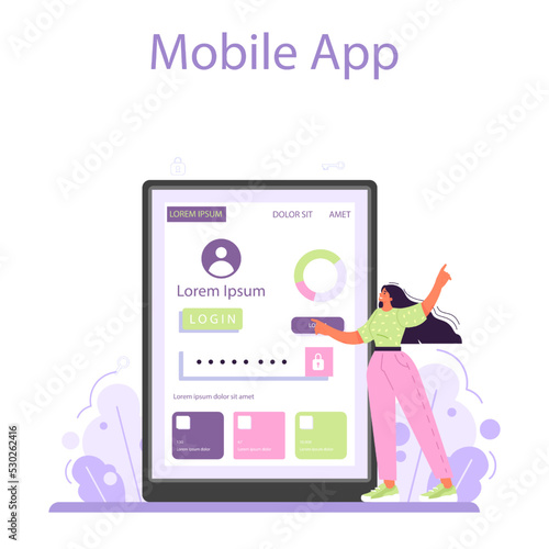 Network engineer online service or platform. Specialist setting up