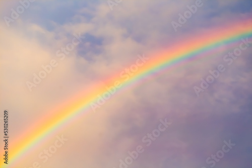 sky with clouds and rainbow © Classic