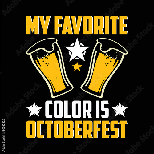 best happy octoberfest t shirt design vector