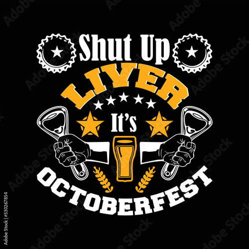 best happy octoberfest t shirt design vector