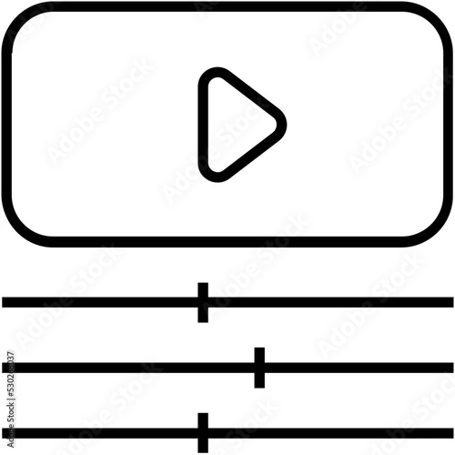 Preferences Line Vector Icon