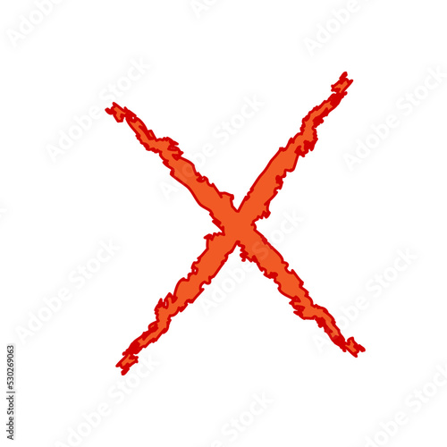 red cross mark