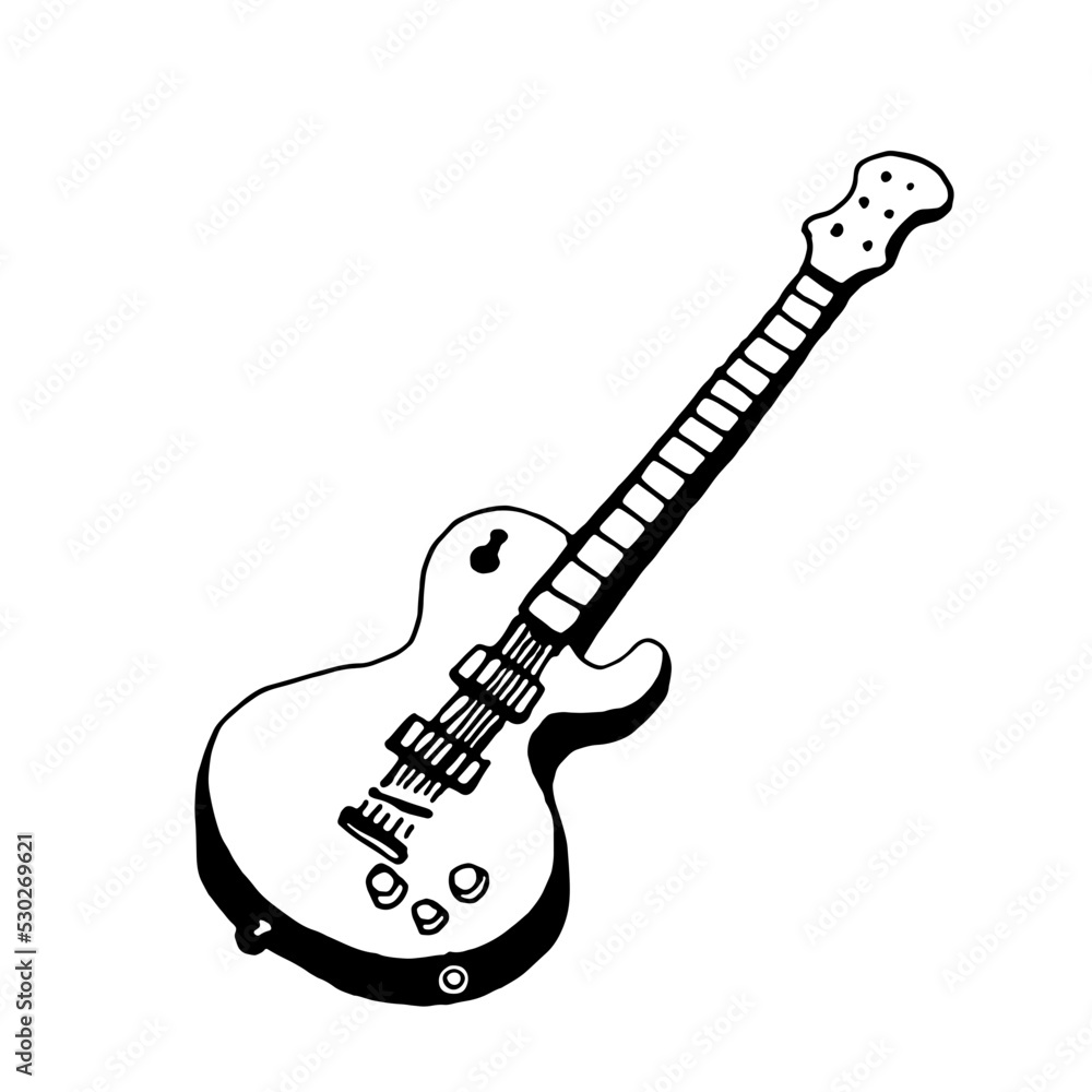 Fototapeta premium Guitar Icon