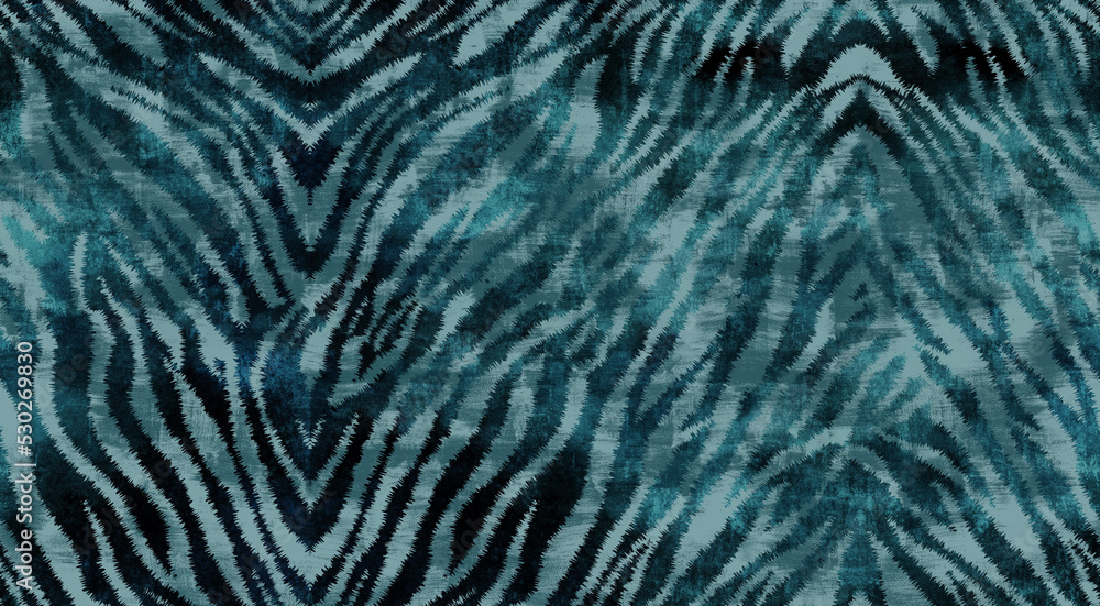 Fototapeta premium Abstract Exotic Zebra Stripes Grunge Textured Rustic Look Trendy Interior Fashion Colors Perfect for Upholstery Fabric Print or Wall Paper
