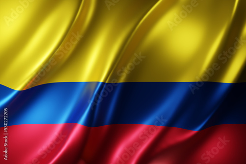 Colombia 3d flag photo