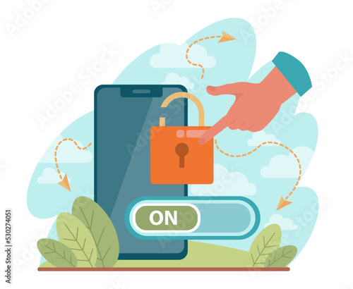 To turn on concept. Character presses the switch button or pull a lever