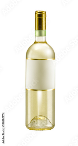 bottle of white wine