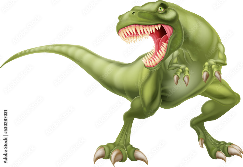 Fototapeta premium T Rex Dinosaur Illustration