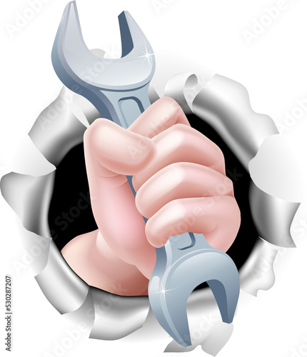 Spanner Hand Concept