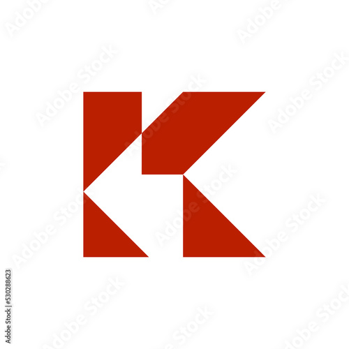 Free Download letter K logo design - GFXLoad
