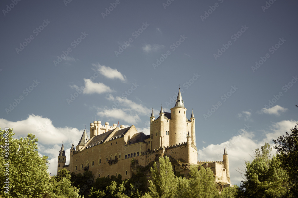 Alcazar of Segovia in Spain