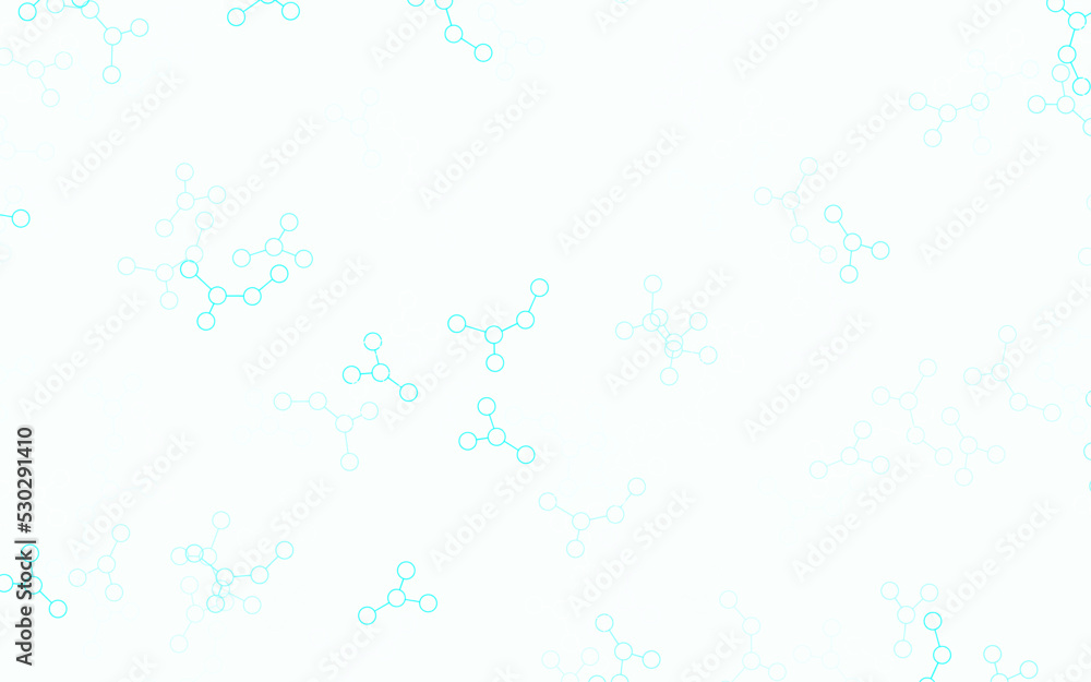 Light BLUE vector pattern with artificial intelligence network. Light BLUE vector pattern with artificial intelligence network.