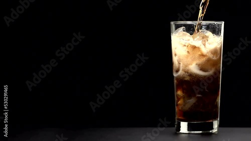 Glass of cola