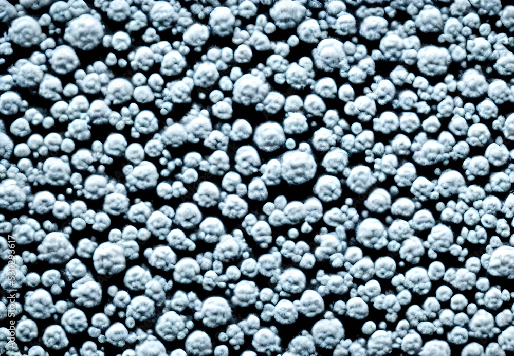 Illustration of many virus bodies, detailed macro view. Illustration of many virus bodies, detailed macro view.