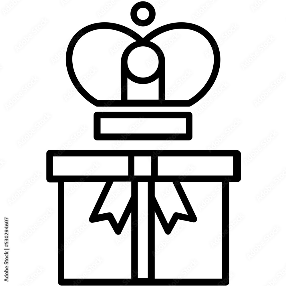 Privileges Line Vector Icon Privileges Line Vector Icon