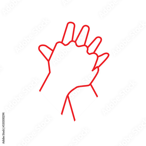 heart cpr medical icon vector design	
