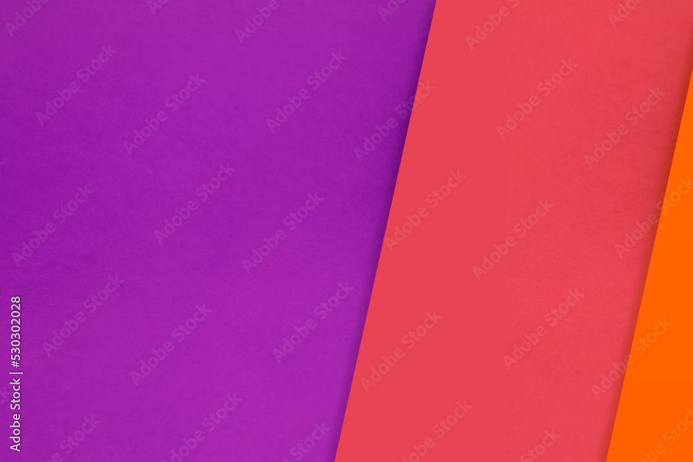 Abstract Background consisting Dark and light shades of pink orange purple  to create a three fold creative cover design