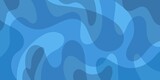 Abstract Background Blue Wave Pattern Concept For Wallpaper Template