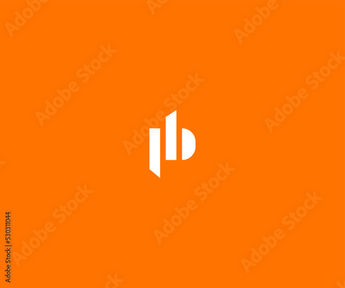 PB, BP initial logo monogram designs modern vector templates photo