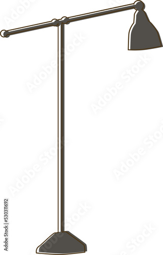 Home Decor_Vintage Industrial Loft Floor Lamp