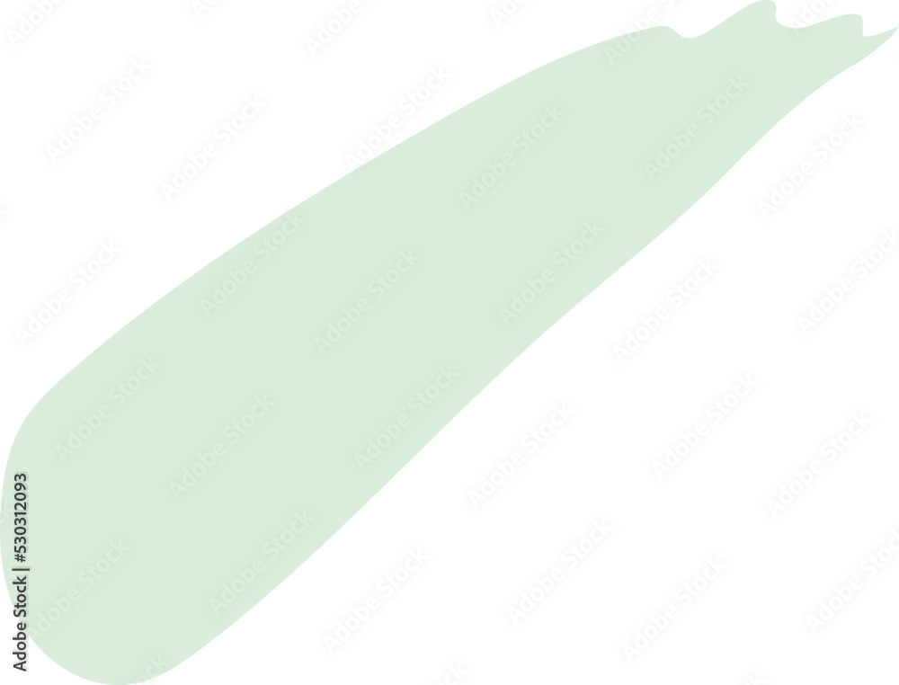 Natural cosmetics_green face cream spread Natural cosmetics_green face cream spread