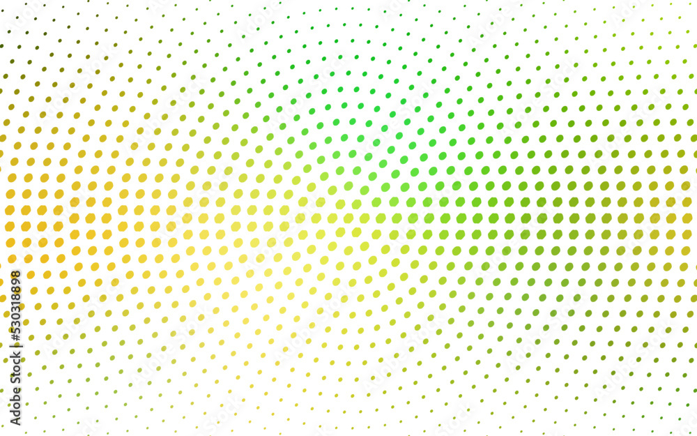 Light Green, Yellow vector modern geometrical circle abstract background. Light Green, Yellow vector modern geometrical circle abstract background.