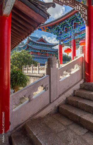 Mufu Palace in Lijiang Yunnan China © 哲 樊