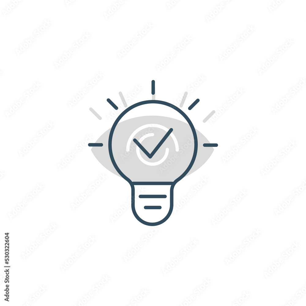 Light bulb line icon. Simple element illustration. Light bulb concept outline symbol design. Light bulb line icon. Simple element illustration. Light bulb concept outline symbol design.