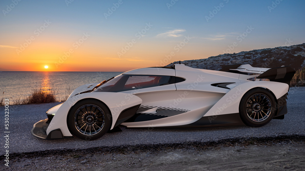 McLaren Solus GT - New Ultra-rare Single Seater Hypercar Stock Photo |  Adobe Stock