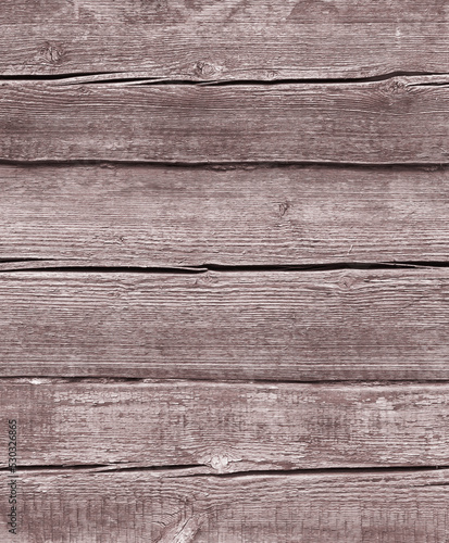 Old wood texture background. Horizontal wood planks. Toned.