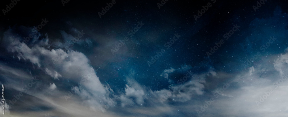 Obraz premium night sky. starry night sky.