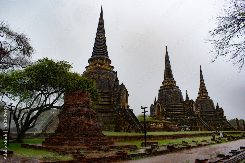 Fototapeta premium temple city in Ayutthaya