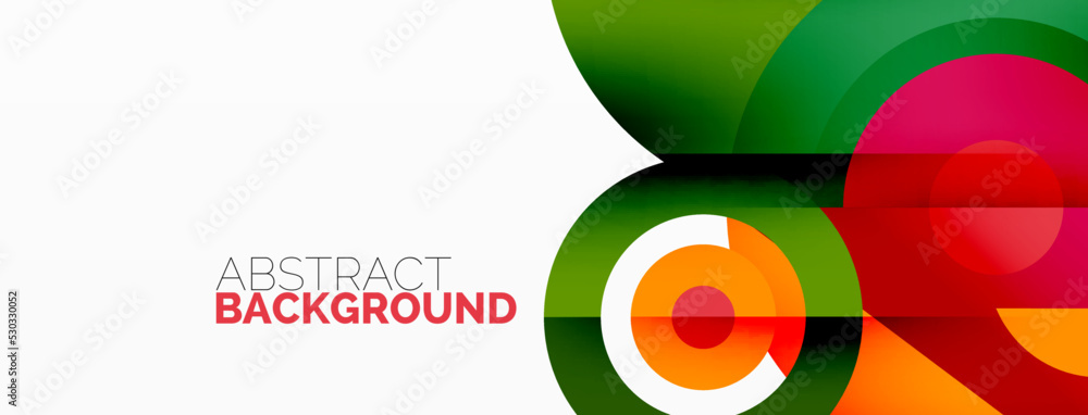 Rings and circles geometric abstract background for wallpaper, banner, backdrop Rings and circles geometric abstract background for wallpaper, banner, backdrop