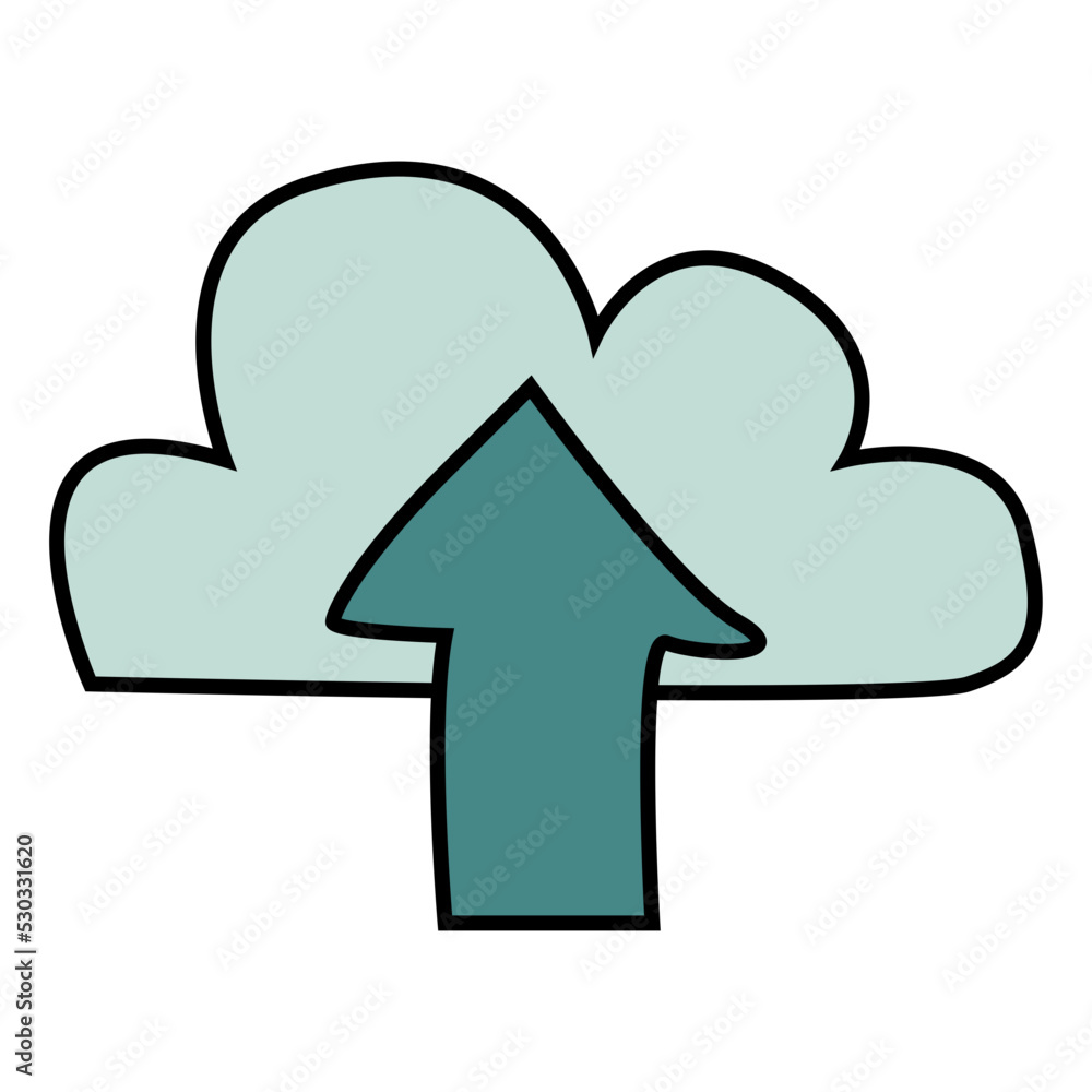 like comment social media doodle icon like comment social media doodle icon