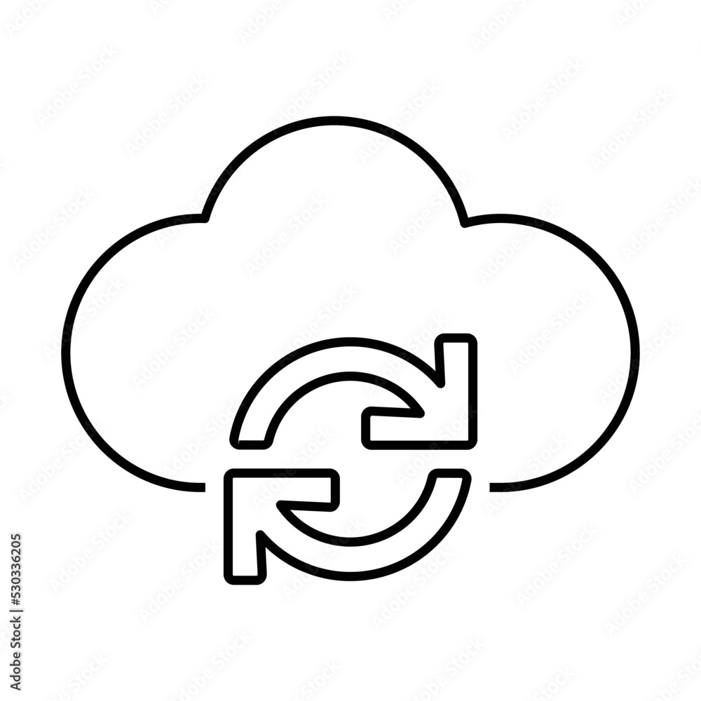 Cloud Refresh Icon