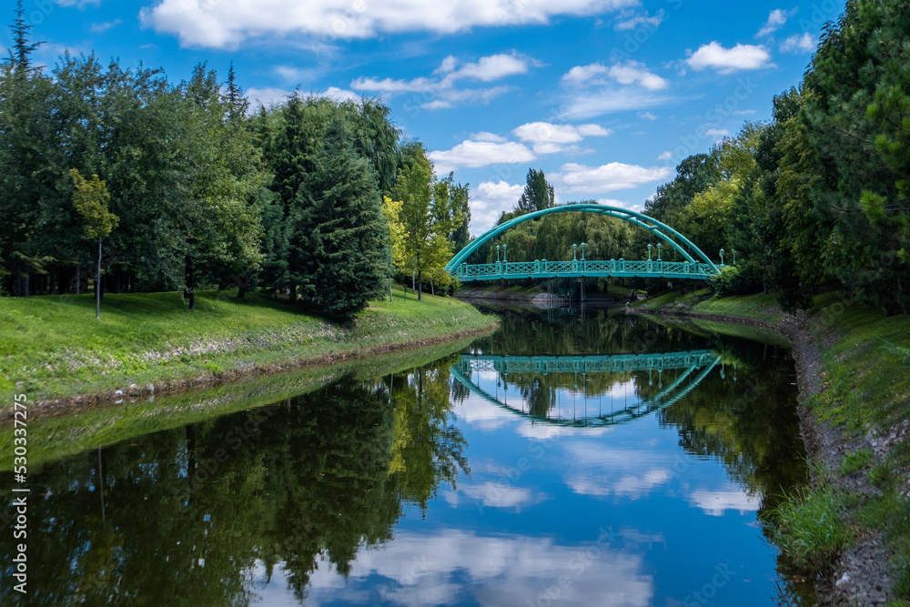 bridge over the river