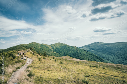 Plakat w ramie Bieszczady