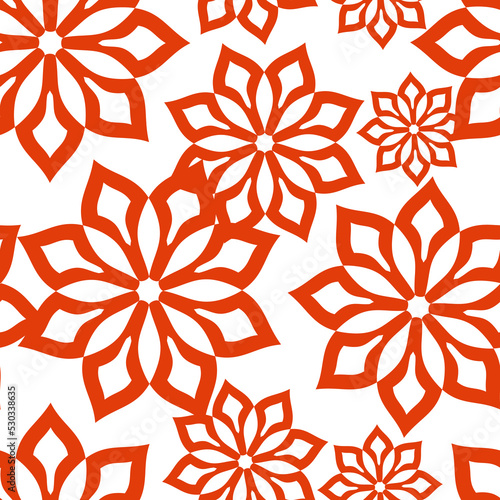 Vector. Perforated bright patterns Papel Picado pattern on a colored background. Hispanic Heritage Month. Polygonal seamless pattern for web banner, poster, cover, splash, social network.