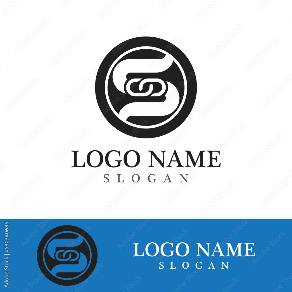 Business corporate S letter logo Business corporate S letter logo