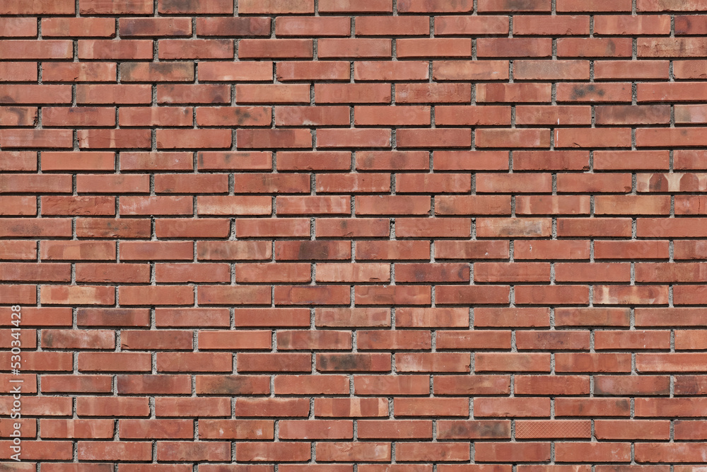 Fototapeta premium Red brick wall background