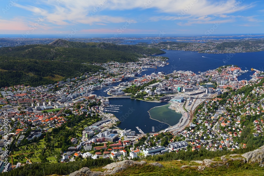 Bergen city, Norway